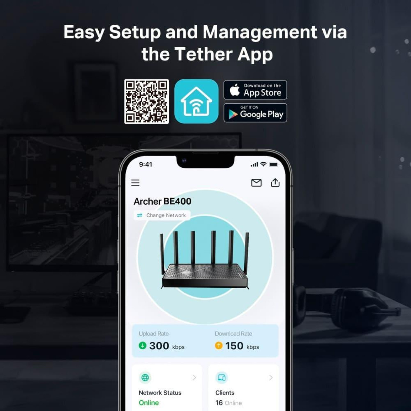 Роутер TP-Link Archer BE400 (Archer BE400)