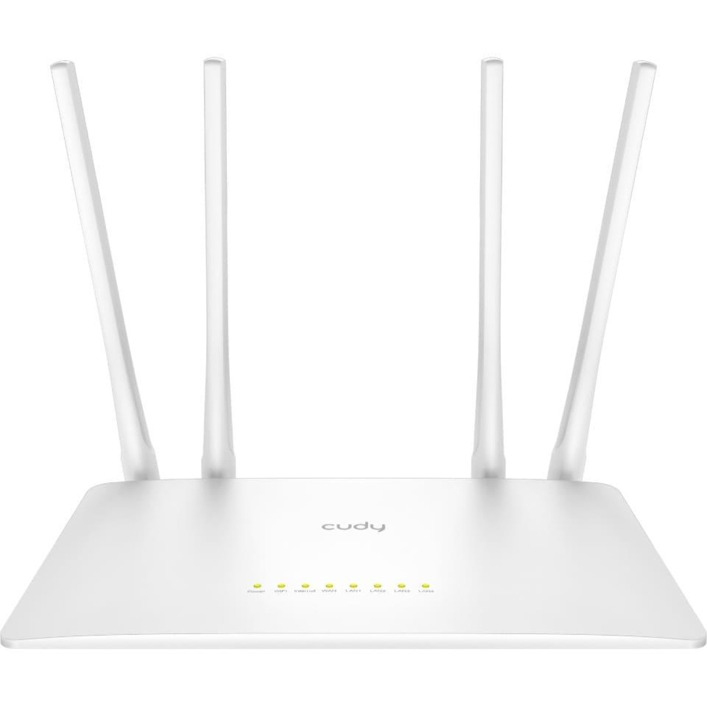 Роутер Cudy WR300S, Wi-Fi, 802.11b/g/n, 300Mbps 2.4GHz, 5×10/100Mbps, 4×5dBi an, WiFi, IPv6 (WR300S)