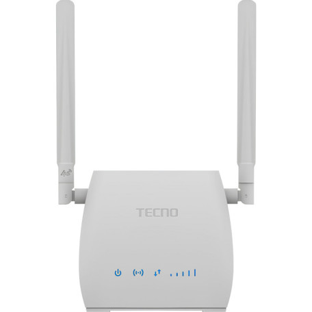 Роутер Tecno 4G TR210 N300 White 802.11n (TR210)