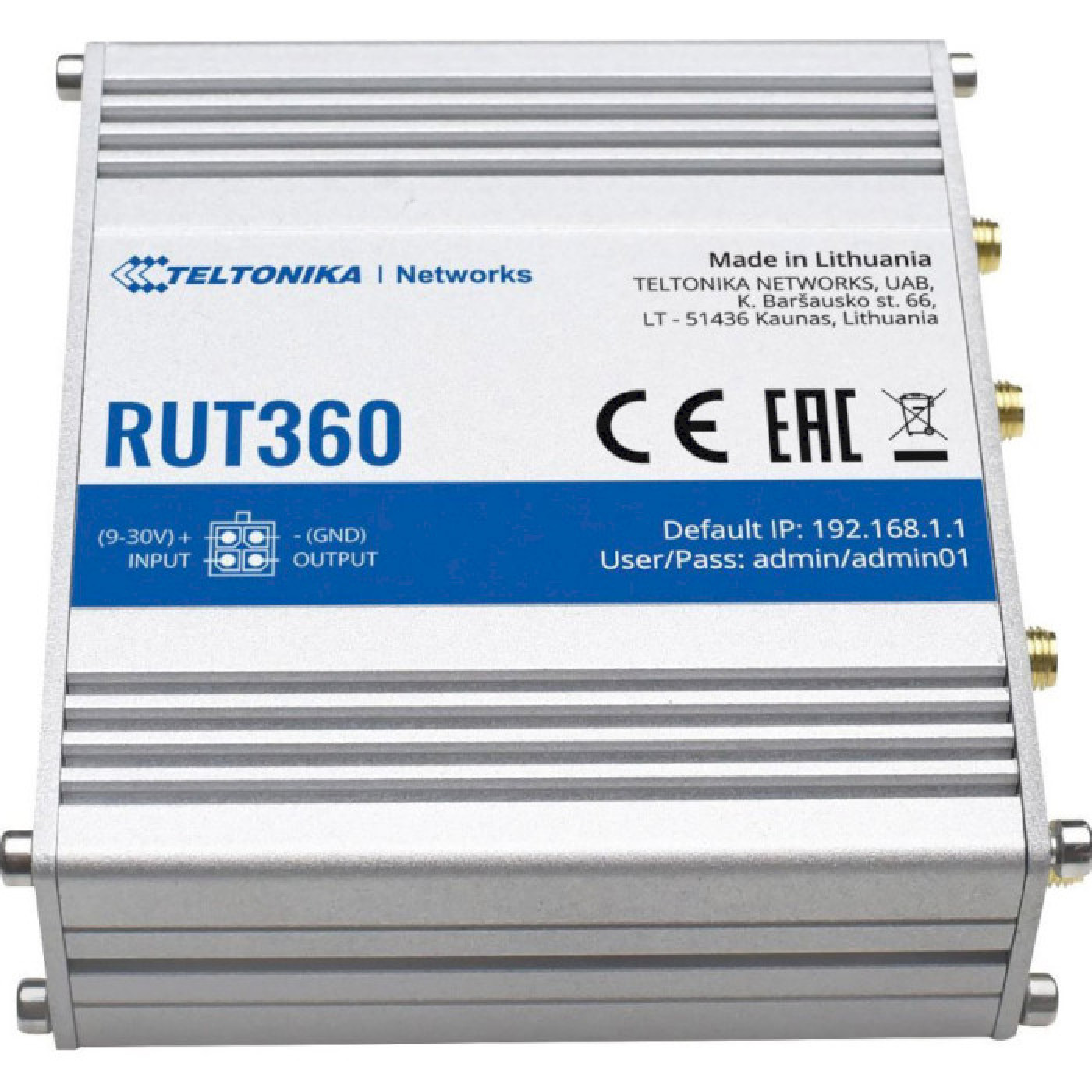 Роутер Teltonika RUT360 N300 White 802.11n (RUT360000000)