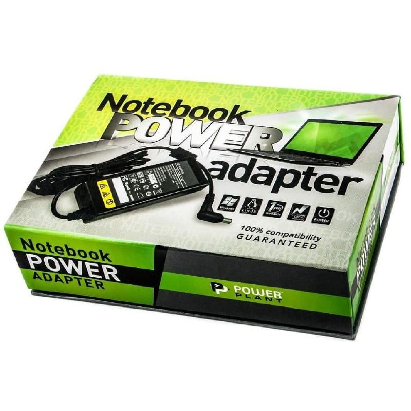 Блок питания для ноутбука PowerPlant HP 220V, 19.5V 45W 2.31A (4.5*3.0) wall mount (WM-HP45G4530)