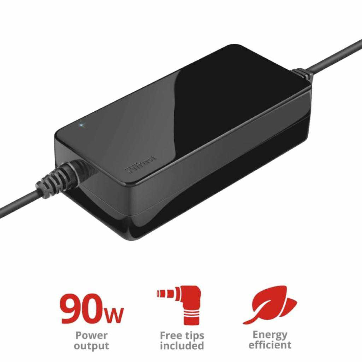 Блок питания для ноутбука Trust Primo 90W-19V Universal Laptop BLACK (22142_TRUST)