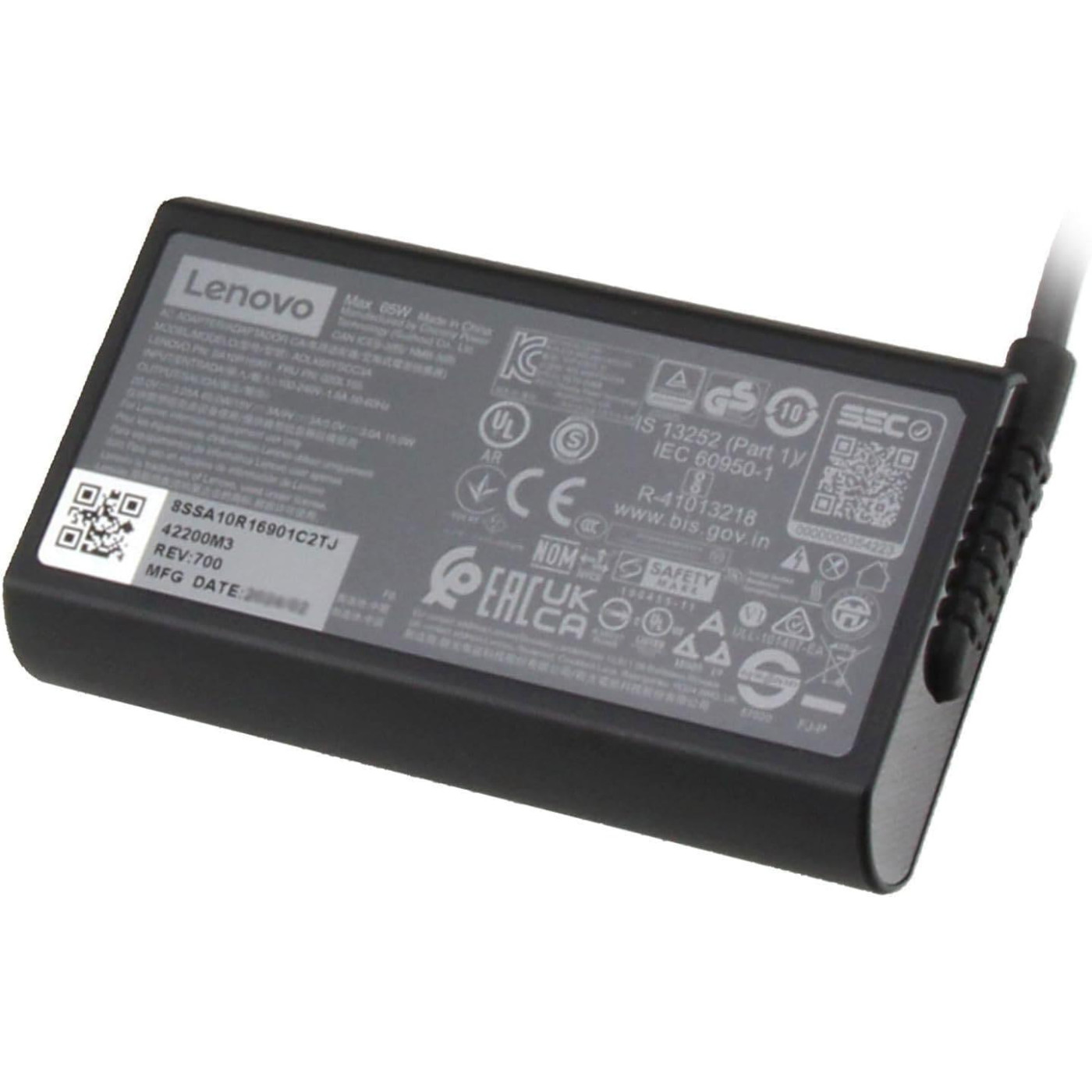 Блок питания для ноутбука Lenovo Slim USB-C 65W AC Adapter Slim USB-C 65W AC (GX20Z46255)