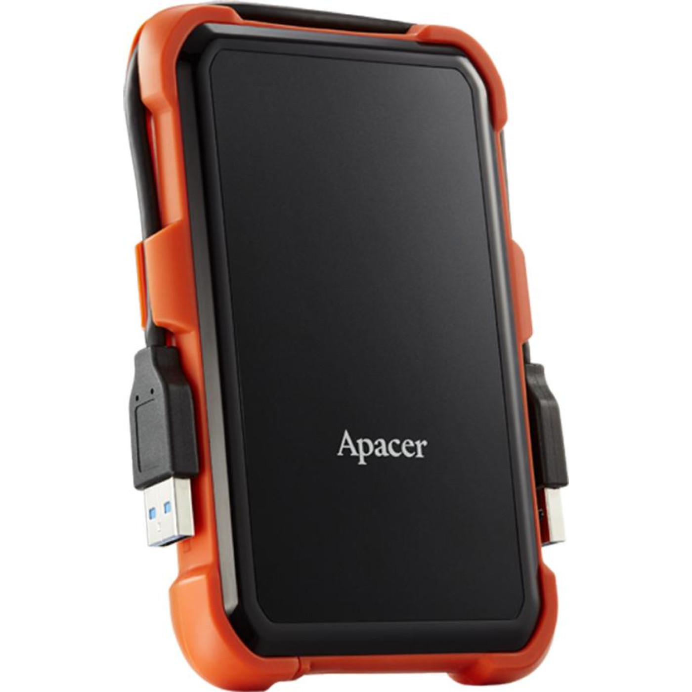 Внешний HDD накопитель Apacer 2Tb AC630 Black-Orange (AP2TBAC630T-1)