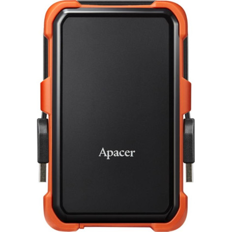 Внешний HDD накопитель Apacer 2Tb AC630 Black-Orange (AP2TBAC630T-1)