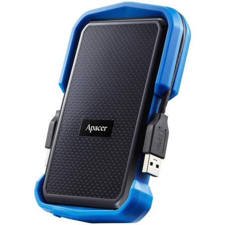 Внешний HDD накопитель Apacer 1Tb AC631 Black-Blue USB (AP1TBAC631U-1)