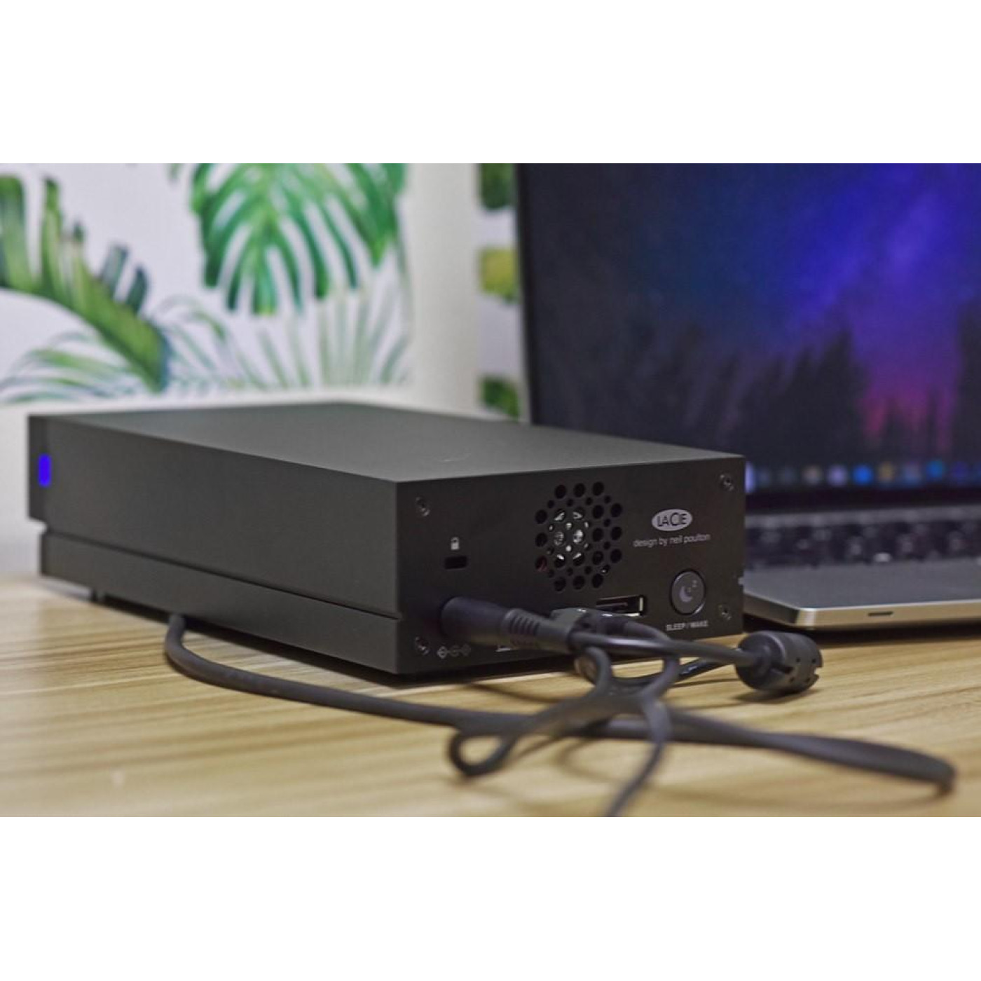 Внешний жёсткий диск LACIE HDD External 1big Dock (3.5ъ/10TB/ THUNDERBOLT 3 + USB 3.1) (STHS10000800)