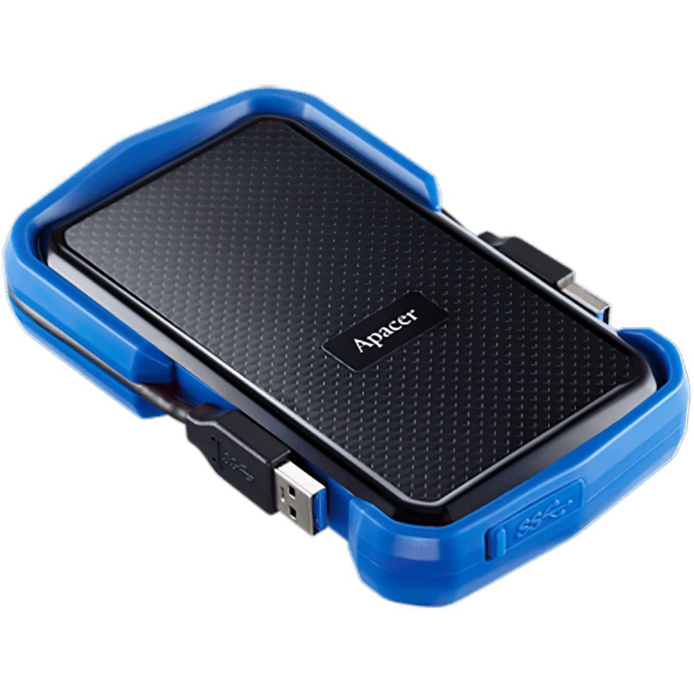 Внешний HDD накопитель Apacer 2Tb AC631 Black-Blue (AP2TBAC631U-1)