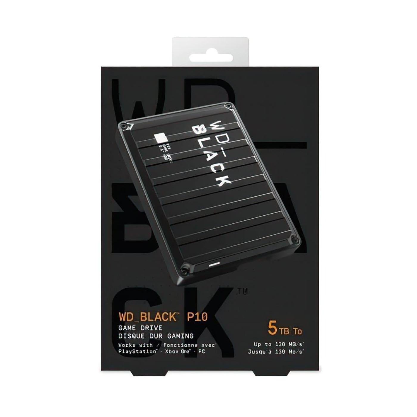 Зовнішній жорсткий диск Western Digital USB3.2 5TB EXT. GAME DRIVE BLACK WDBA3A0050BBK-WESN WDC (WDBA3A0050BBK-WESN)