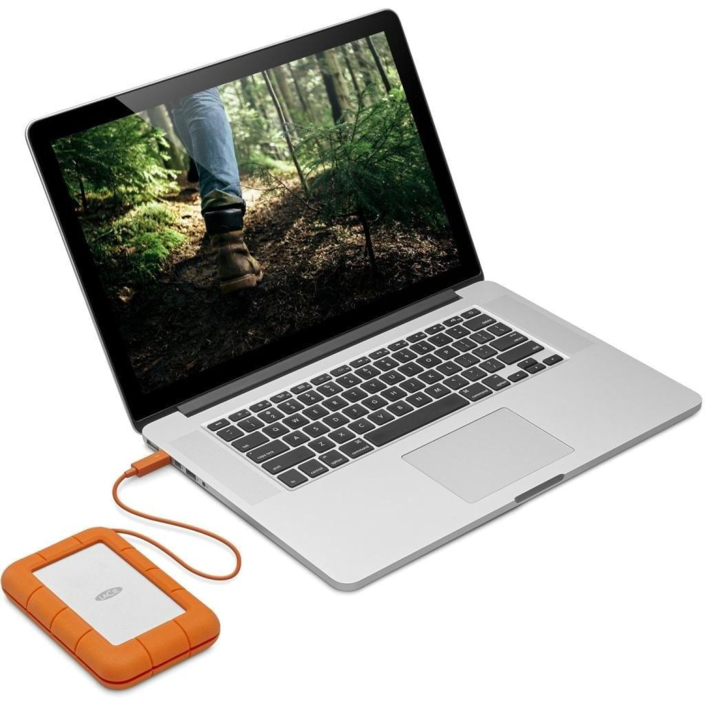 Внешний жёсткий диск LACIE Rugged SECURE 2TB (STFR2000403)