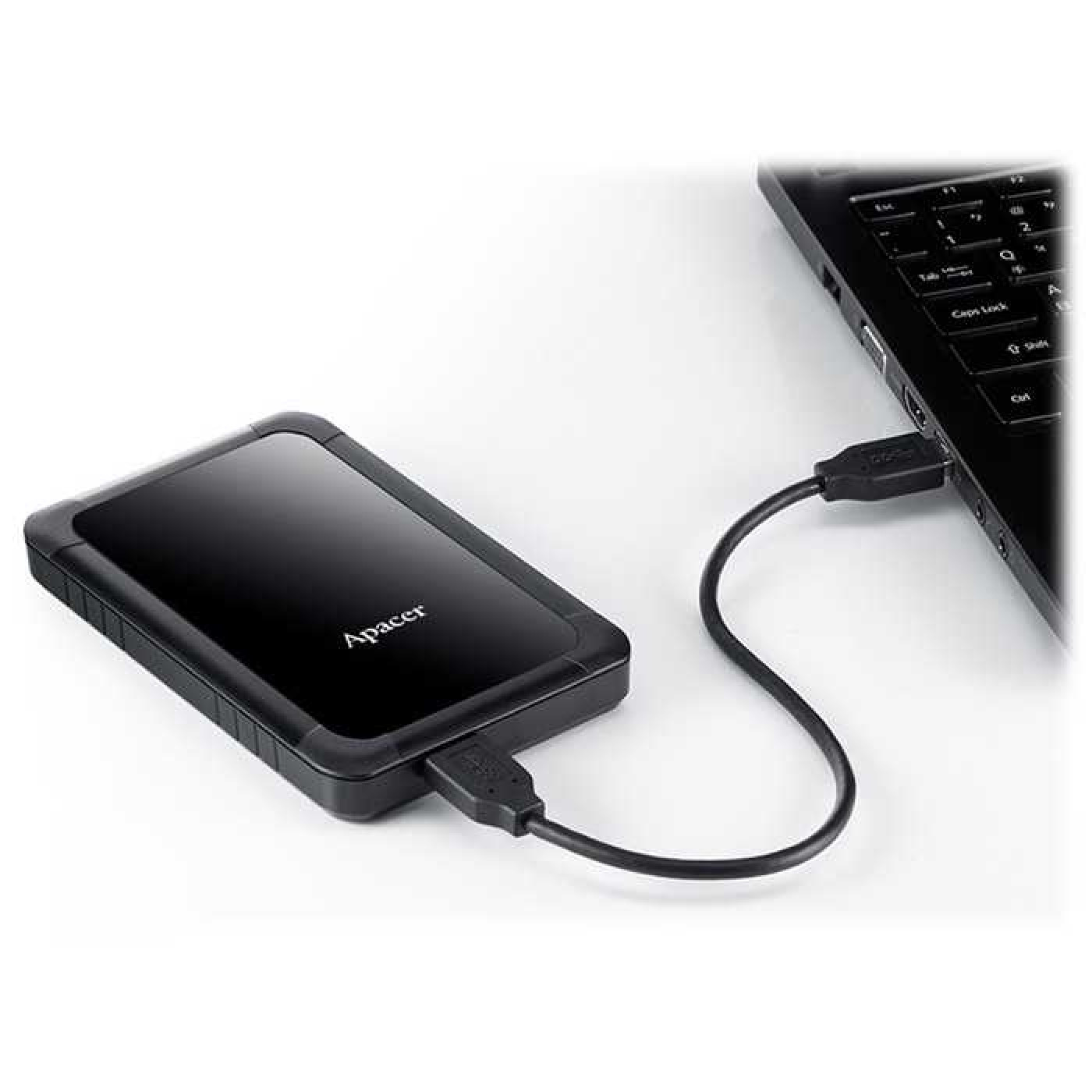 Внешний HDD накопитель Apacer 1Tb AC532 Black (AP1TBAC532B-1)
