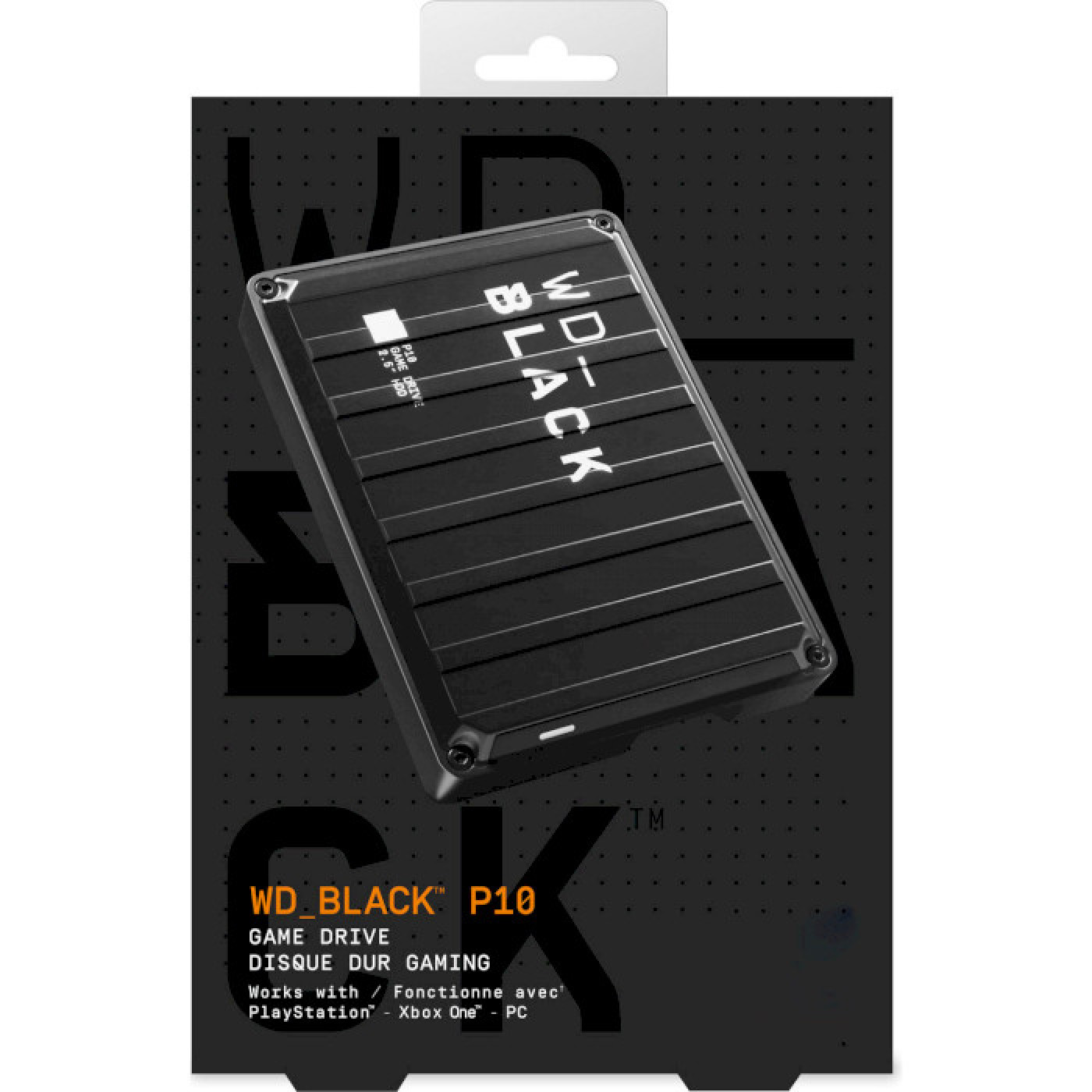 Внешний жёсткий диск Western Digital USB3.2 4TB EXT. GAME DRIVE BLACK WDBA3A0040BBK-WESN (WDBA3A0040BBK-WESN)