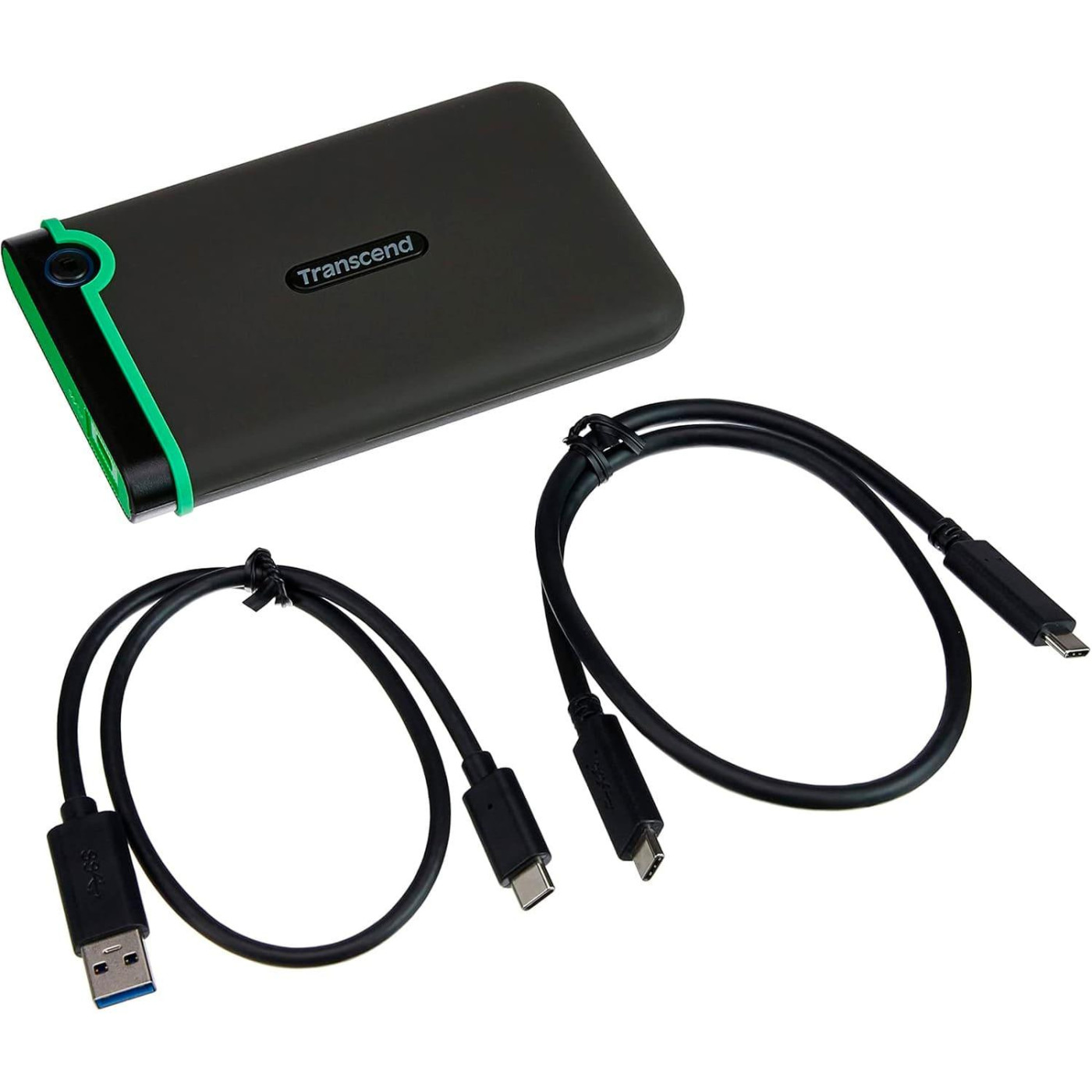 Зовнішній жорсткий диск Transcend 4TB USB 3.1 Type-C StoreJet 25M3C (TS4TSJ25M3C) (FFCRTR02077)