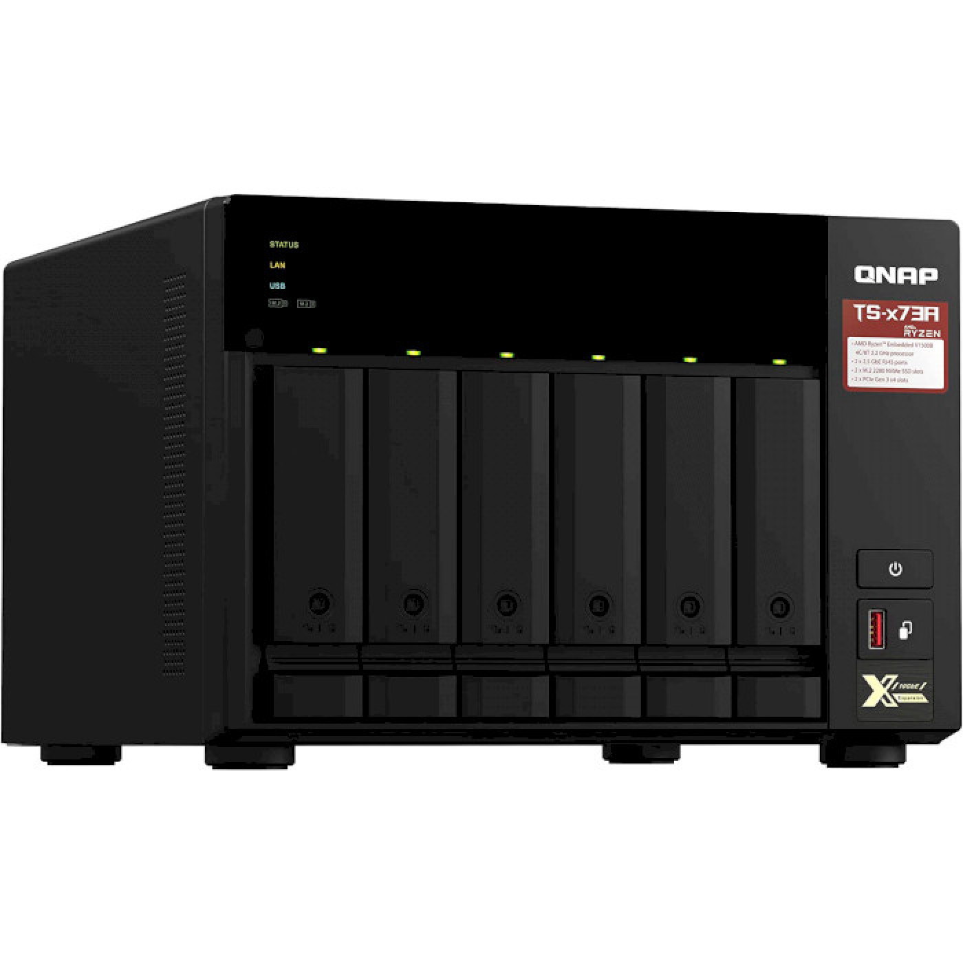 Мережеве сховище QNAP TS-673A-8G