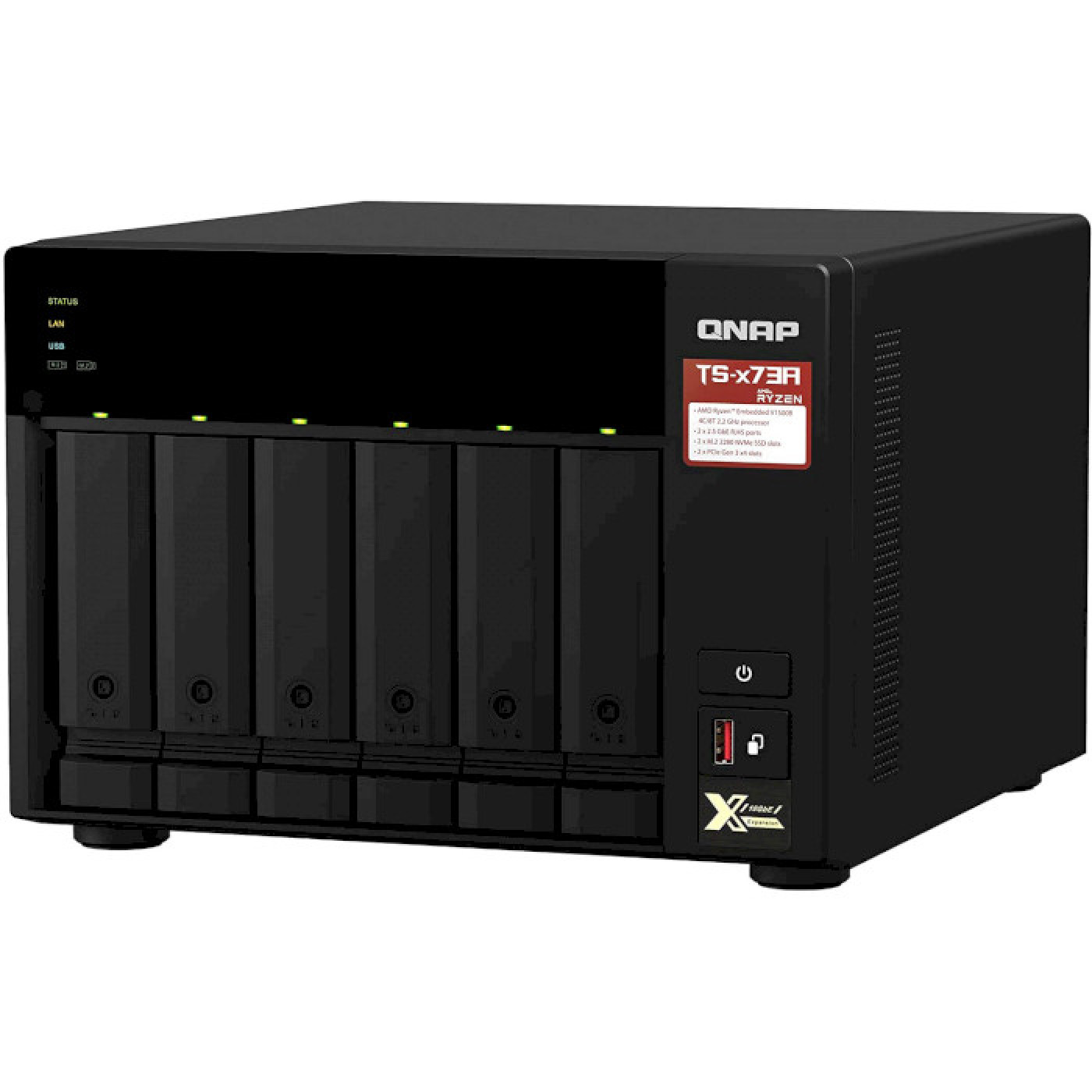 Мережеве сховище QNAP TS-673A-8G