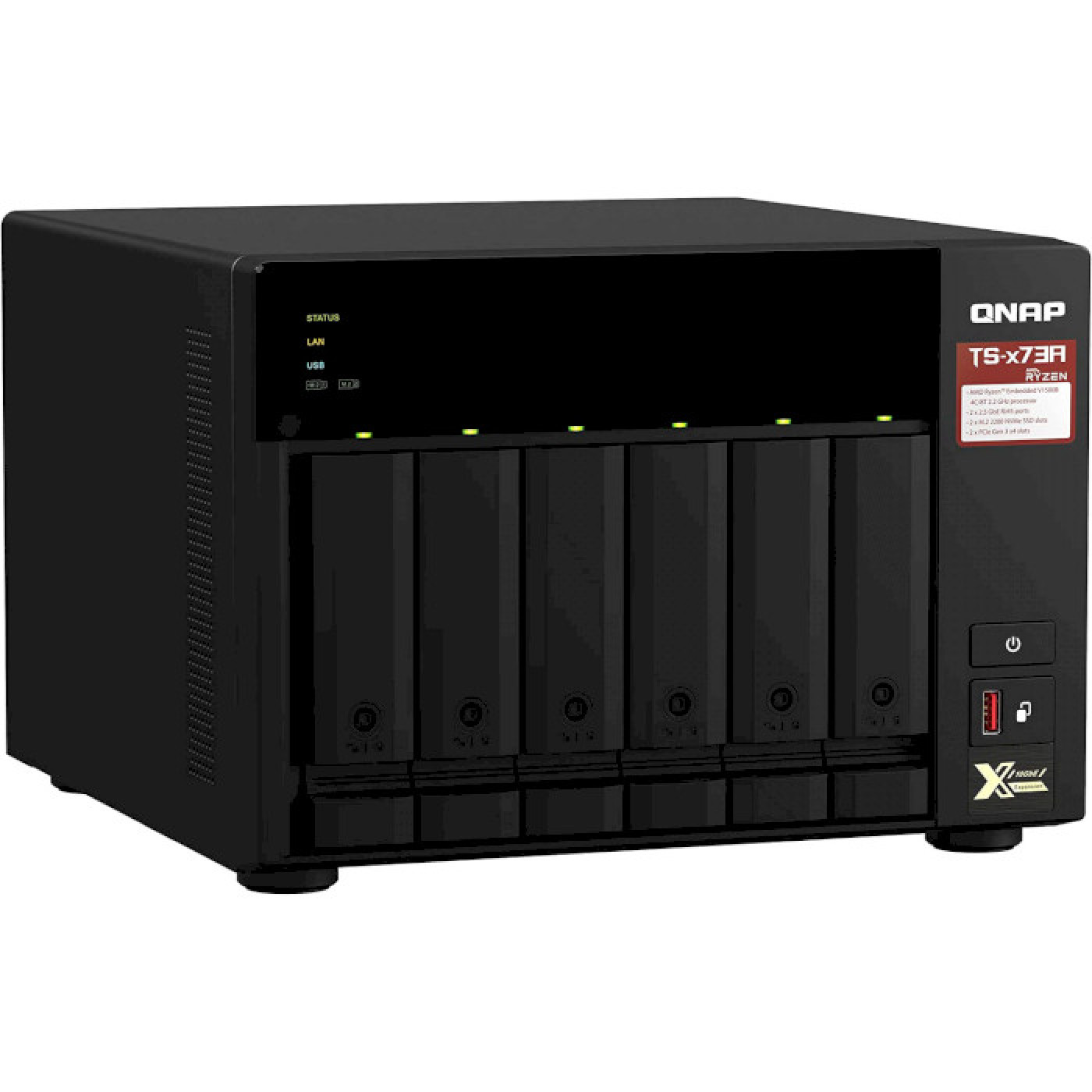 Мережеве сховище QNAP TS-673A-8G