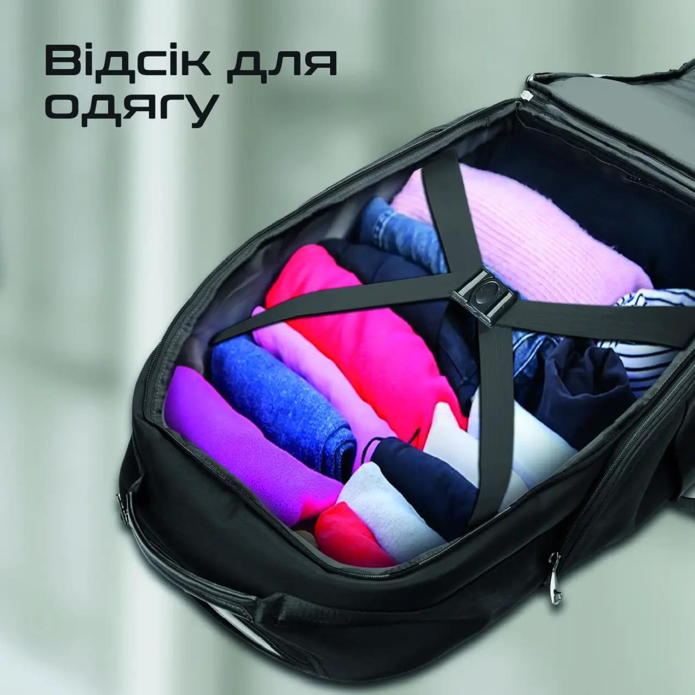 Рюкзак для ноутбука Promate 18 (crampack-tr.black)