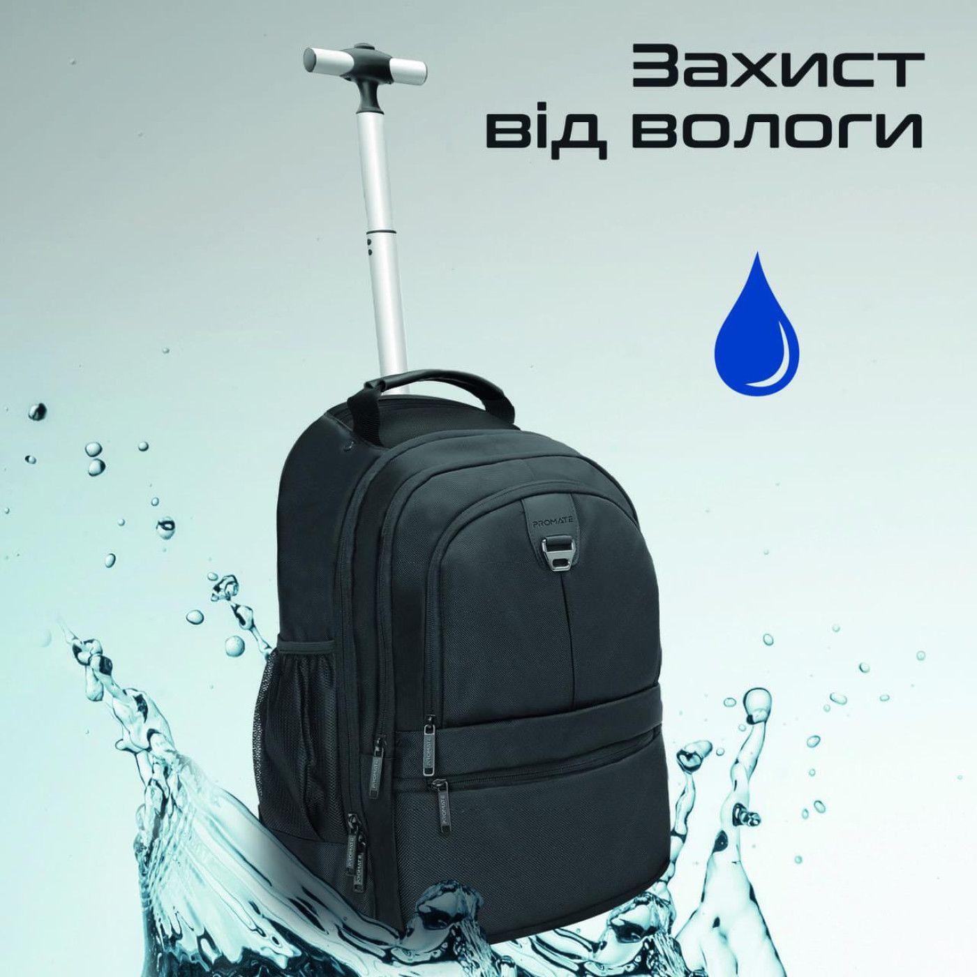 Рюкзак для ноутбука Promate 15.6 (compact-tr.black)