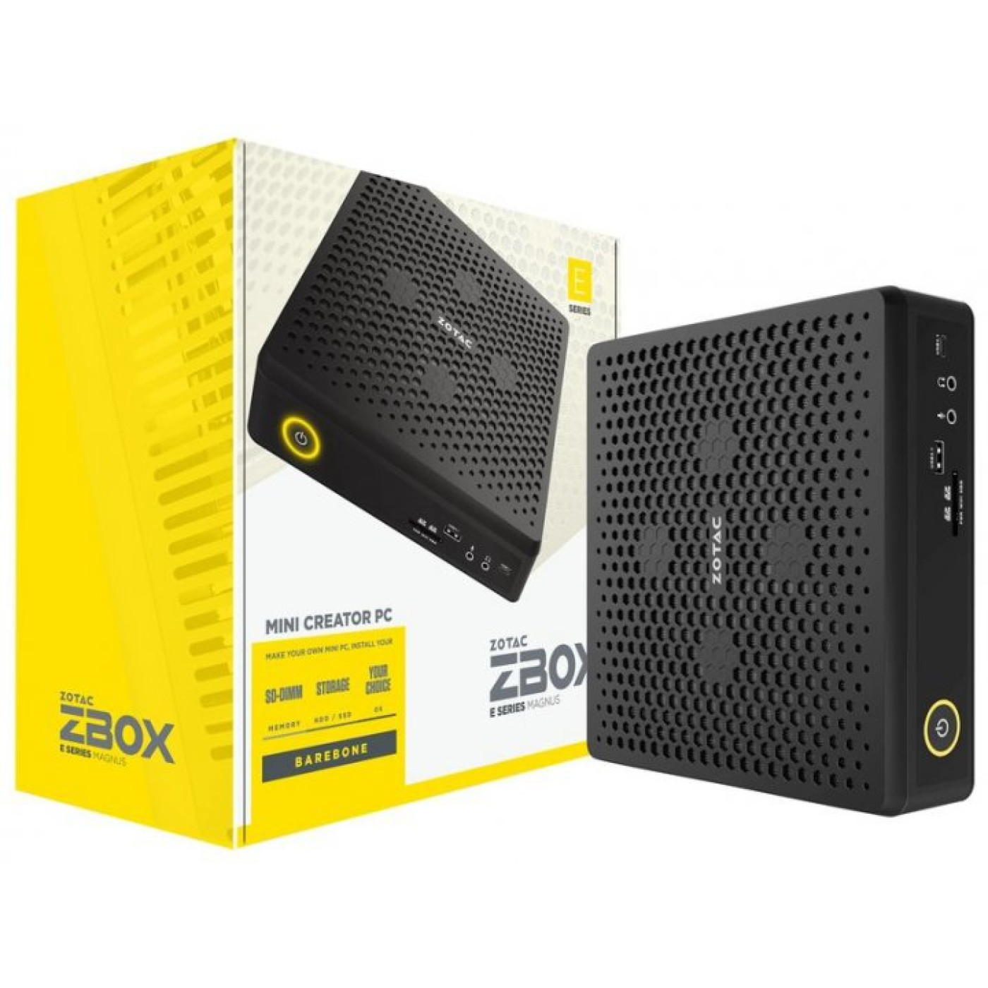 Компъютер Zotac MAGNUS EN052060C (Barebone) / i5-10300H / RTX 2060 (ZBOX-EN052060C-BE)