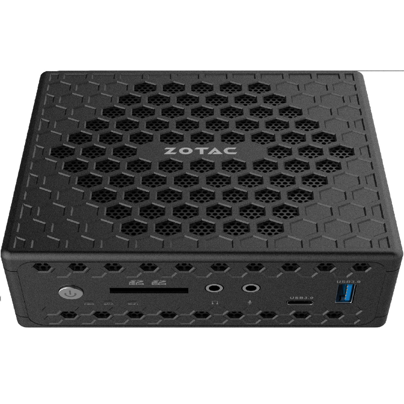 Системний блок Zotac ZBOX NANO, SFF, N5100, 2X DDR4-2933, SATAIII, DUAL GLAN, WIFI, BT, DP/HDMI/VGA, EU+UK PLUG (ZBOX-CI331NANO-BE)
