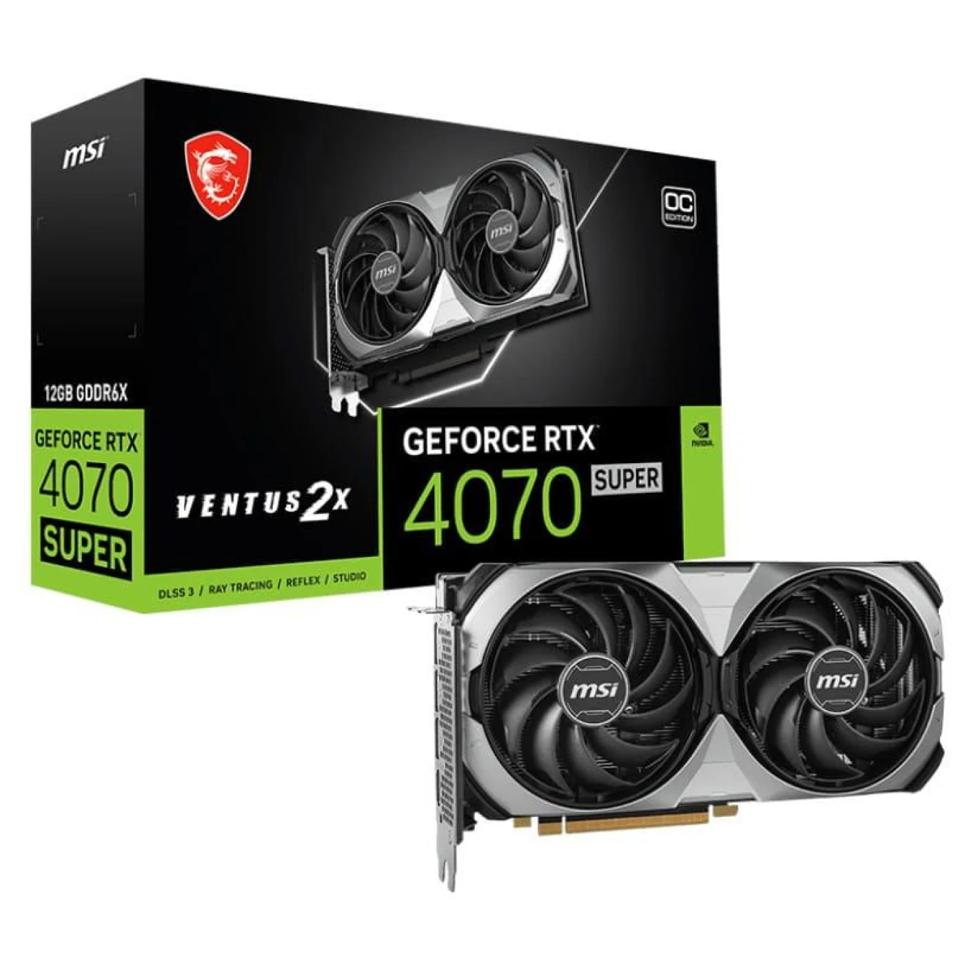 MSI RTX 4070 Super Ventus 2X OC (FR)