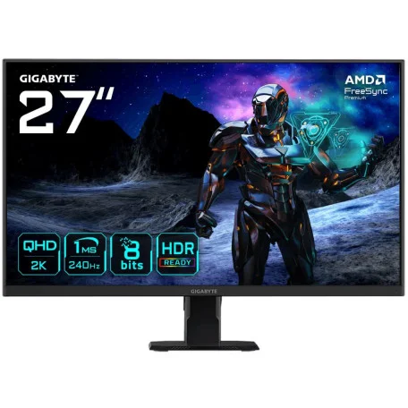 Монітор 27" GIGABYTE GS27Q X (GS27Q X Gaming Monitor) 2560x1440 (QHD, 2K) IPS 240/250 Hz U1
