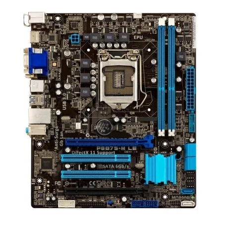 Материнська плата ASUS P8B75-M LE (P8B75-M LE) (Socket 1155, Intel B75, Micro-ATX) Б/в,U1