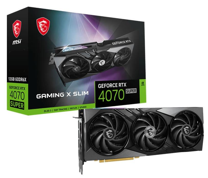 Купити Відеокарта MSI RTX 4070 SUPER 12G GAMING X SLIM (RTX 4070