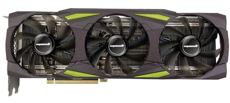 mst　3080Ti Видеокарта GeForce RTX 3080 Ti 12GB Manli (M-NRTX3080TIG/6RFHPPP