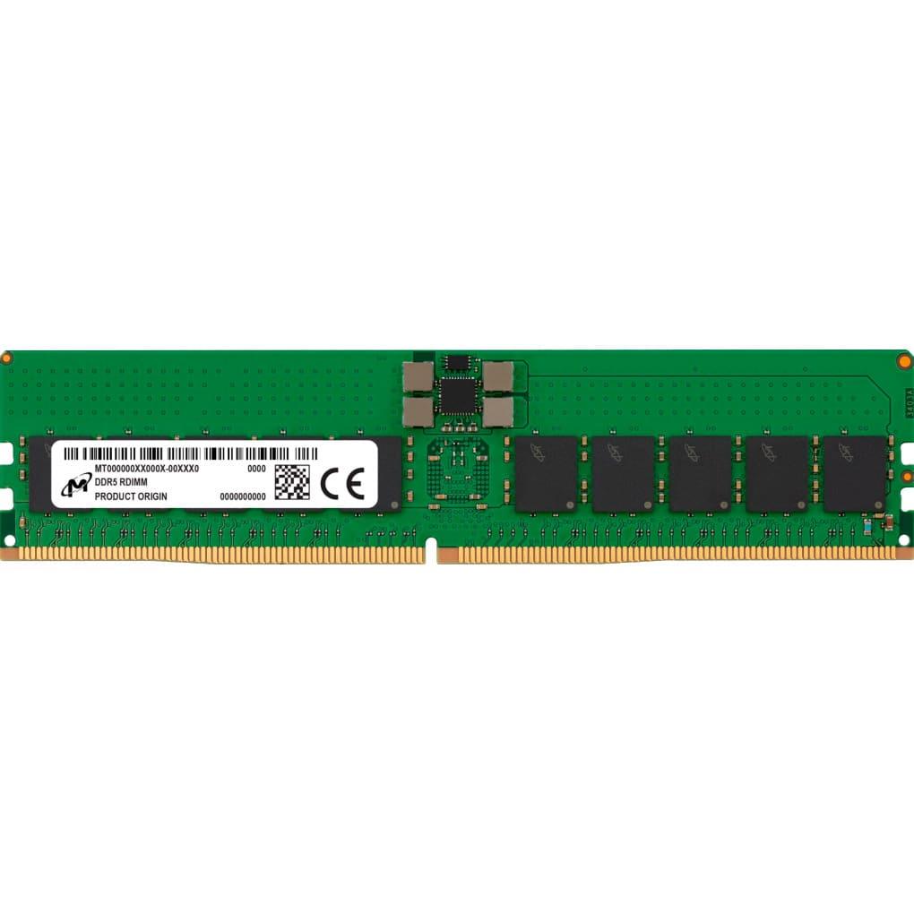 Купити Модуль пам'яті для сервер Micron DDR5 32GB RDIMM 1Rx4 4800 CL40 ...