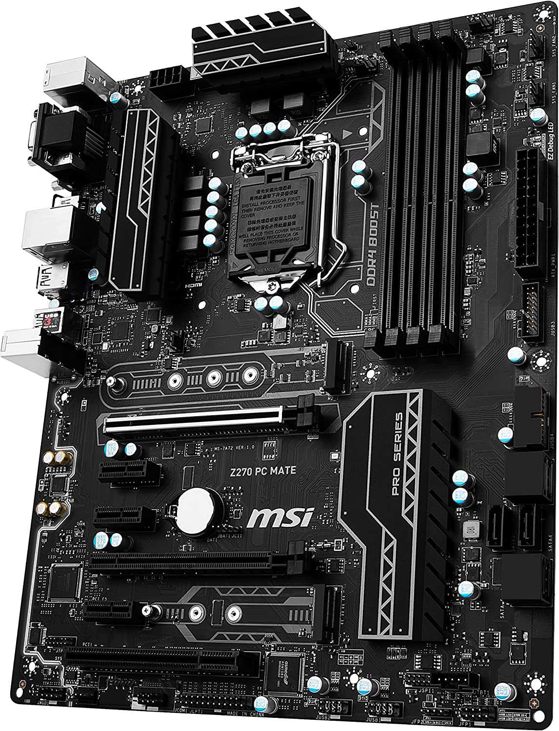 Купити Материнська плата MSI Z270 PC MATE (Z270 PC MATE) (Socket