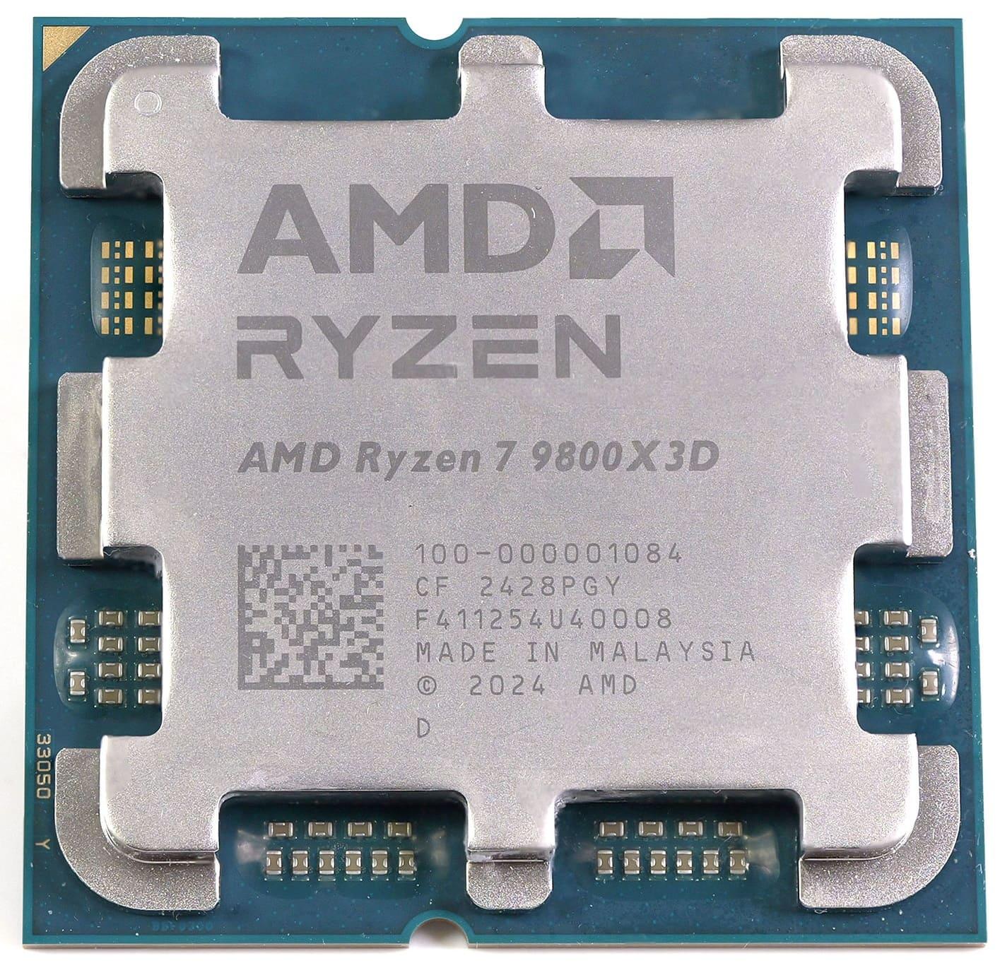 Купить Процессор AMD Ryzen 7 9800X3D WOF (100-100001084WOF