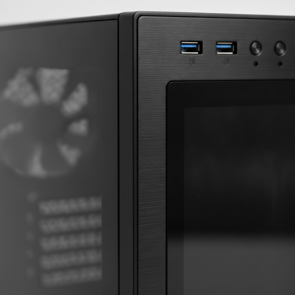 Корпус Chieftec Libra XT-01B-OP (XT-01B-OP) — Поддержка двух портов USB 3.0 для быстрого подключения