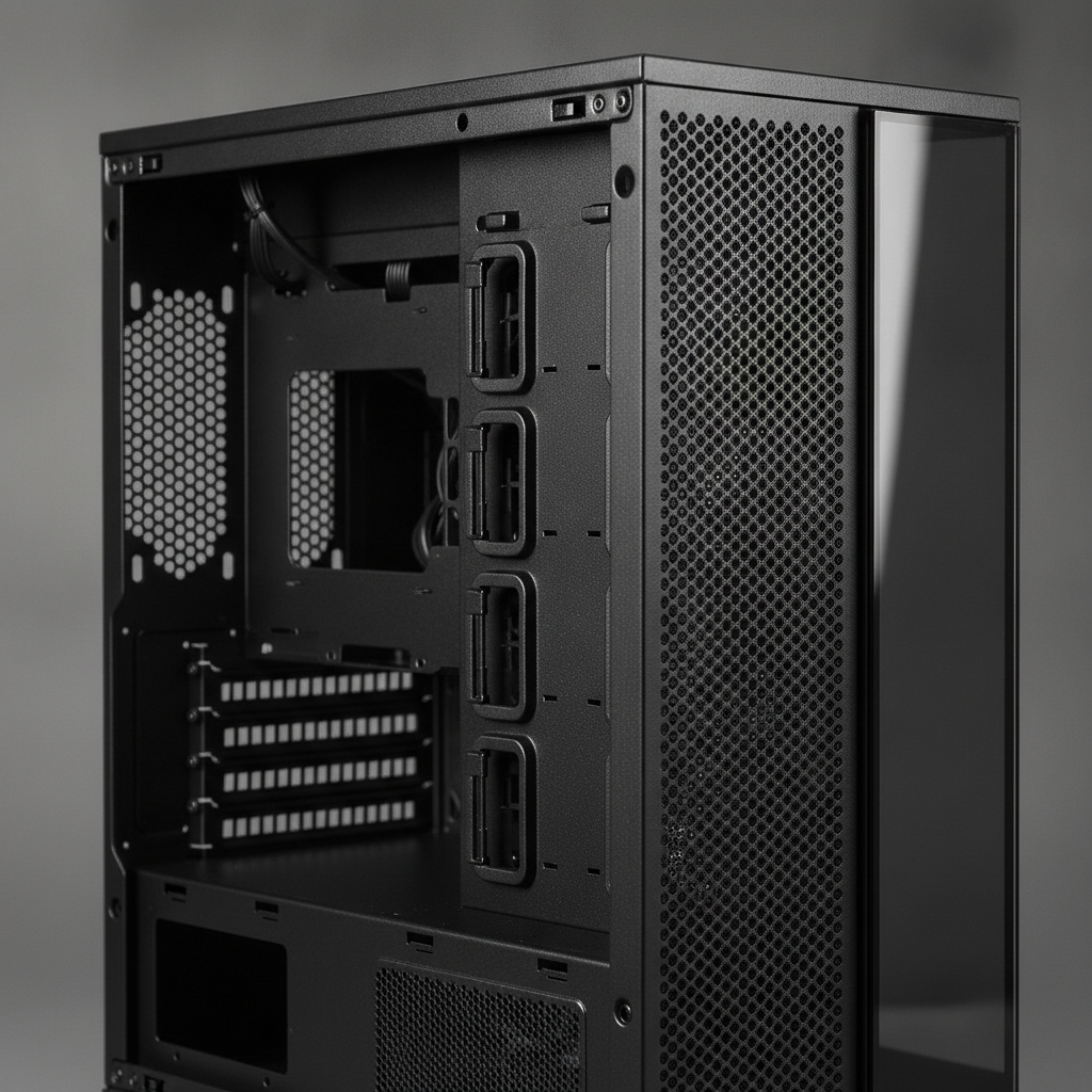 Корпус Chieftec Mesh (CT-04B-OP) — Midi-Tower корпуси для середніх систем