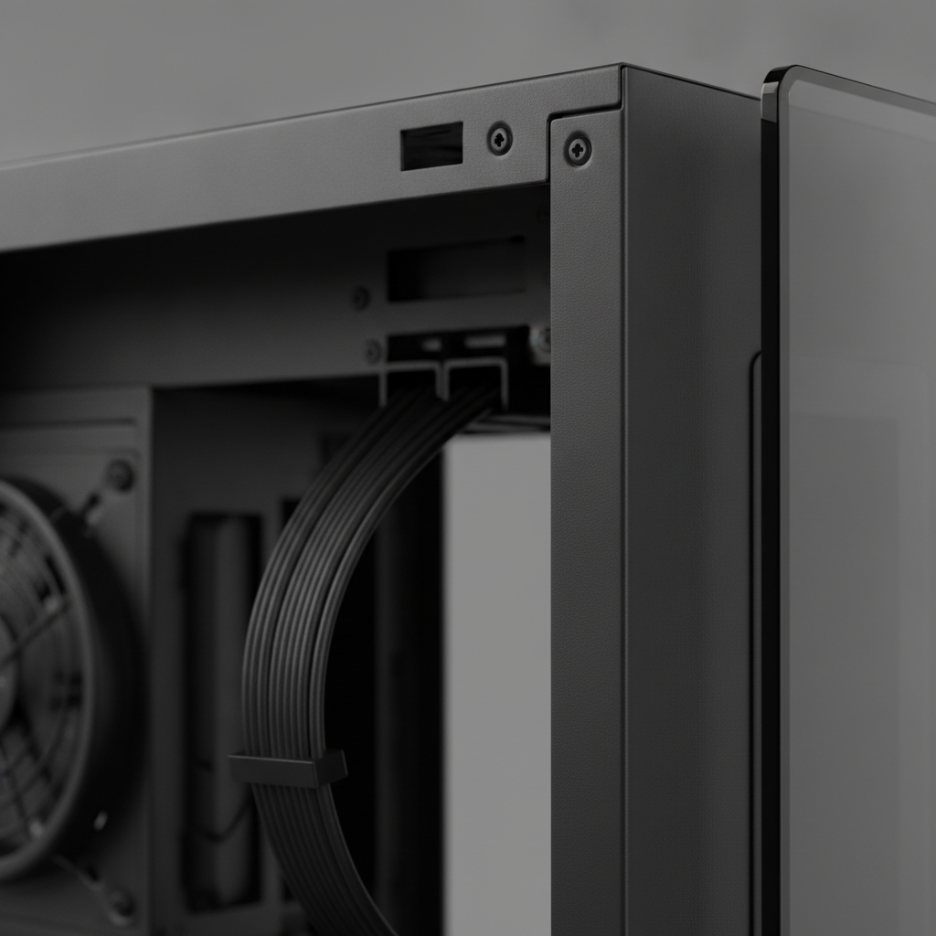 Корпус Golden Field M8B Black 500W (M8B) — Корпус из прочной стальной конструкции