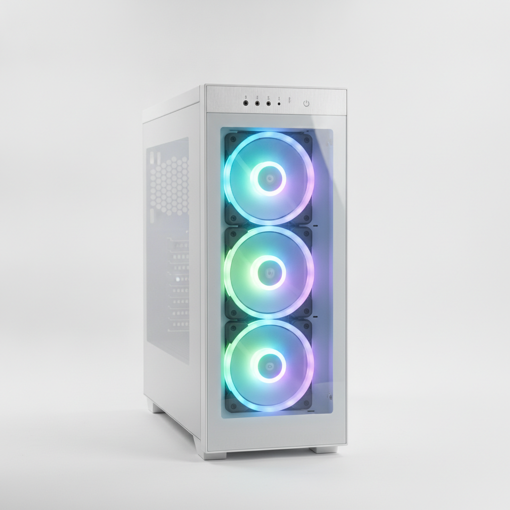 Корпус Modecom AMIRANI ARGB WHITE без БЖ (AT-AMIRANI-PG-20-000000-0)