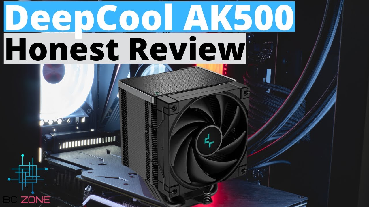 Кулер для процессора Deepcool AK500 ZERO DARK 1700 AM5 (R-AK500-BKNNMT-G-1) — Активное охлаждение для эффективной работы