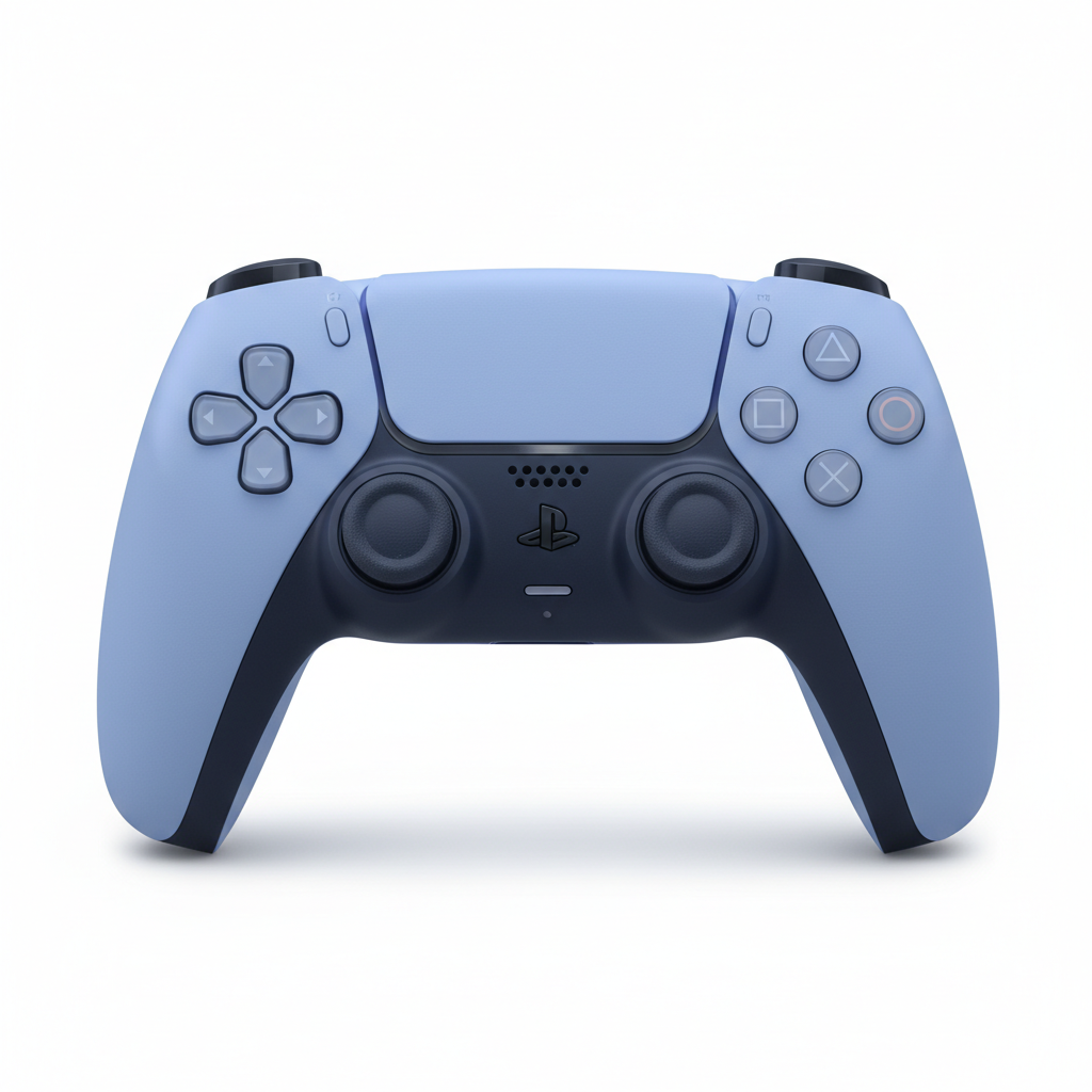 Геймпад Sony DualSense for PS5 Starlight Blue (Ice Blue) (1000050275) — Бездротове підключення для свободи рухів
