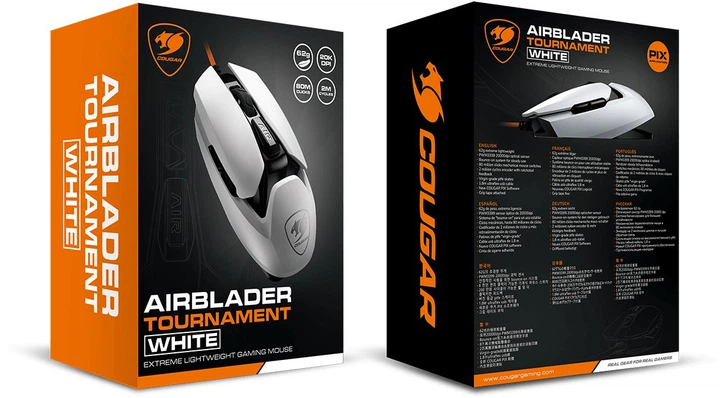 Мышь Cougar AirBlader Tournament USB White (AirBlader Tournament (White))