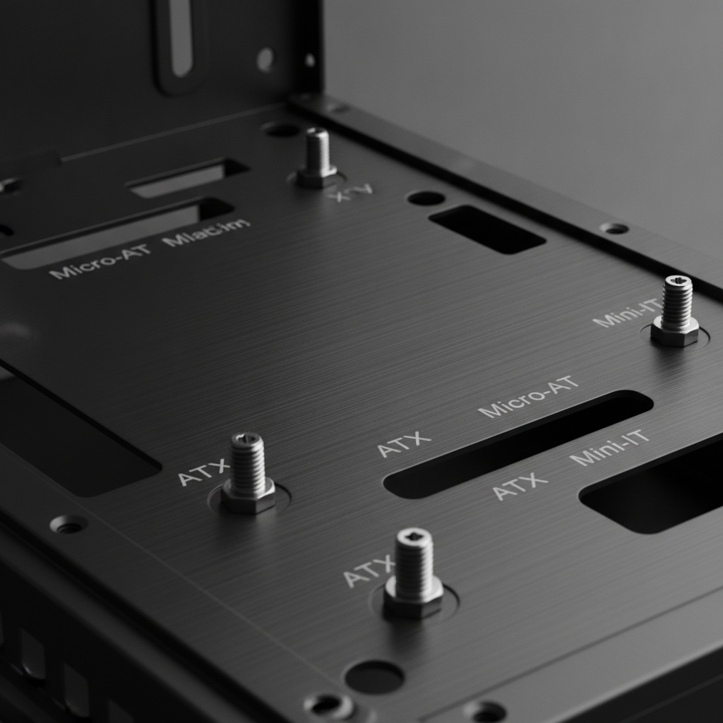 Корпус GTL N3202C Mandalorian Black без БП (N3202C) — Поддержка форм-факторов ATX, Micro-ATX, Mini-ITX