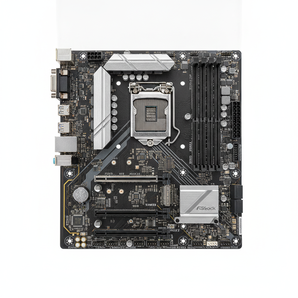 Материнская плата AsRock B760M Pro RS (B760M PRO RS) (Socket 1700, Intel B760, Micro-ATX) — Чипсет Intel B760: современные технологии и поддержка