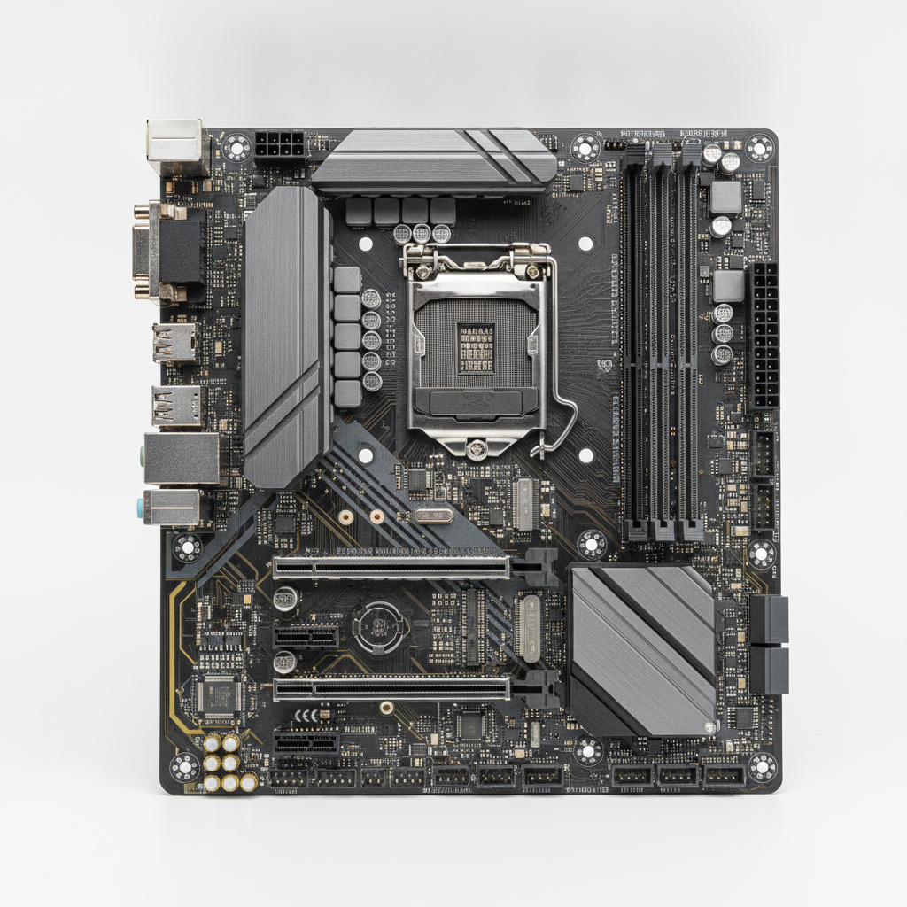 Материнская плата AsRock B760M Pro RS (B760M PRO RS) (Socket 1700, Intel B760, Micro-ATX) — Основные разъёмы питания 24+8 для стабильности системы