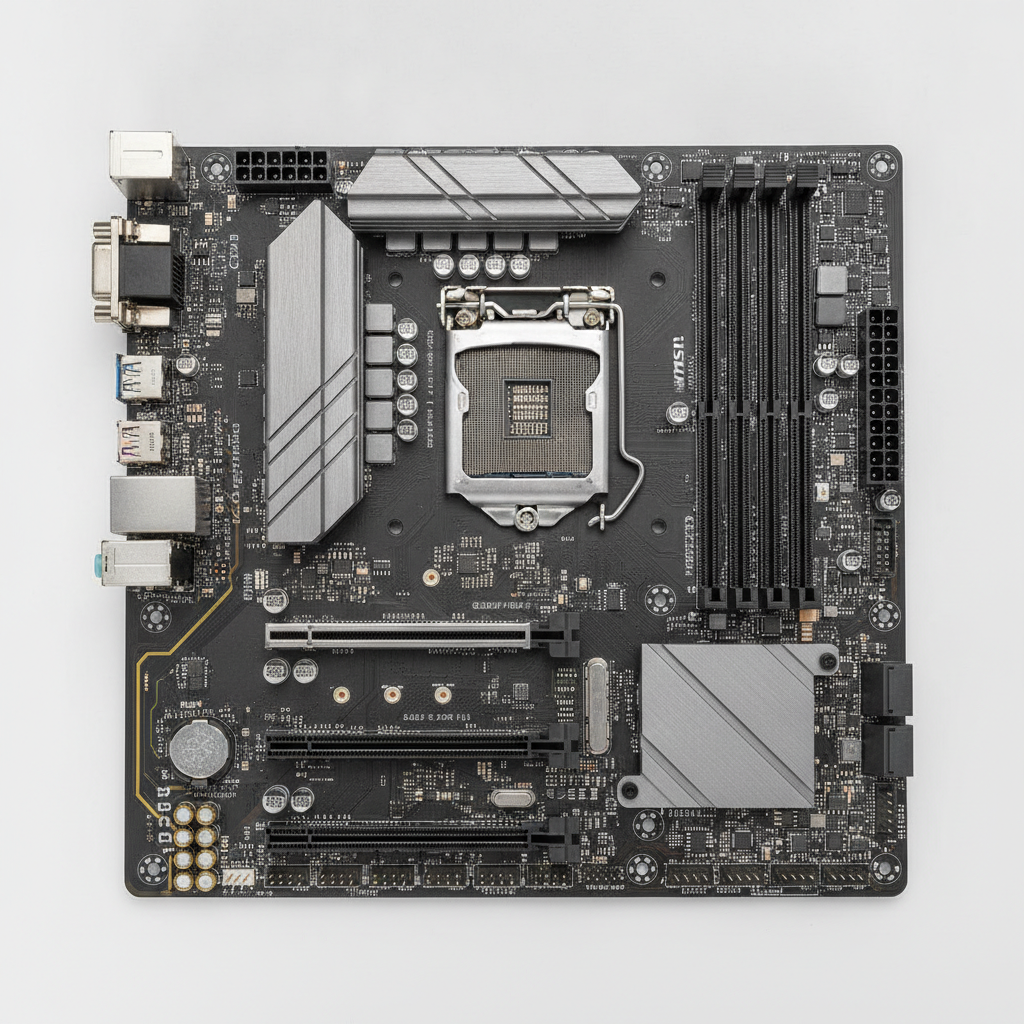 Материнська плата MSI B760 GAMING PLUS WIFI (B760 GAMING PLUS WIFI) (Socket 1700, Intel B760, ATX) — Основні роз'єми живлення 24+8+4 для стабільності системи