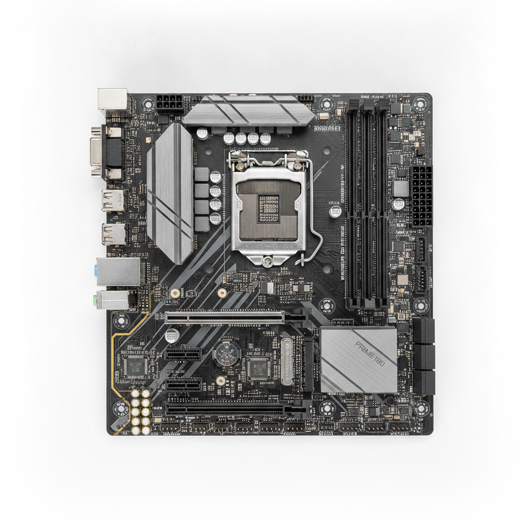 Материнская плата ASUS PRIME B660M-A WIFI D4 (PRIME B660M-A WIFI D4) (Socket 1700, Intel B660, Micro-ATX) — Чипсет Intel B660 для стабильной работы