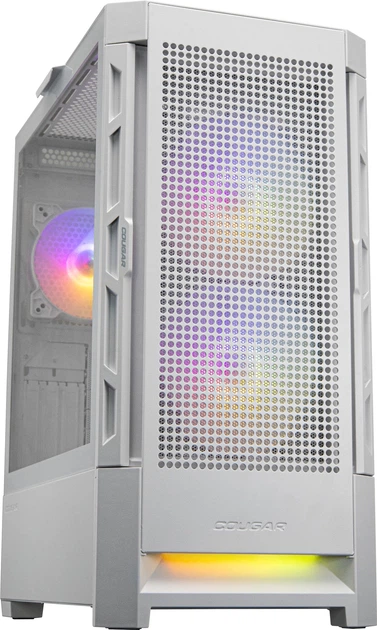 Корпус Cougar Duoface RGB (White) (Duoface RGB (White)) — Midi-Tower корпус для компактних збірок