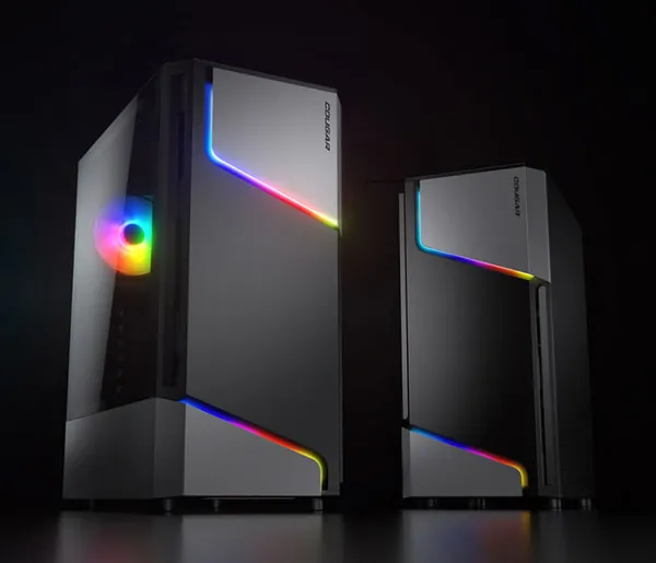 Корпус Cougar MX360 RGB (MX360 RGB) — Корпус из стали и закалённого стекла