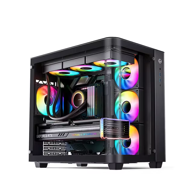 Корпус Jonsbo UMX6S Silver (UMX6S Silver) — Підтримка форм-факторів E-ATX, ATX, Micro-ATX, Mini-IT