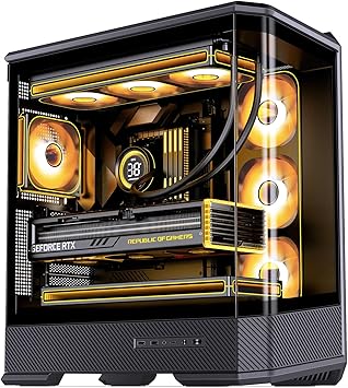 Корпус Jonsbo UMX6S Silver (UMX6S Silver) — Ігровий корпус з оптимальним охолодженням
