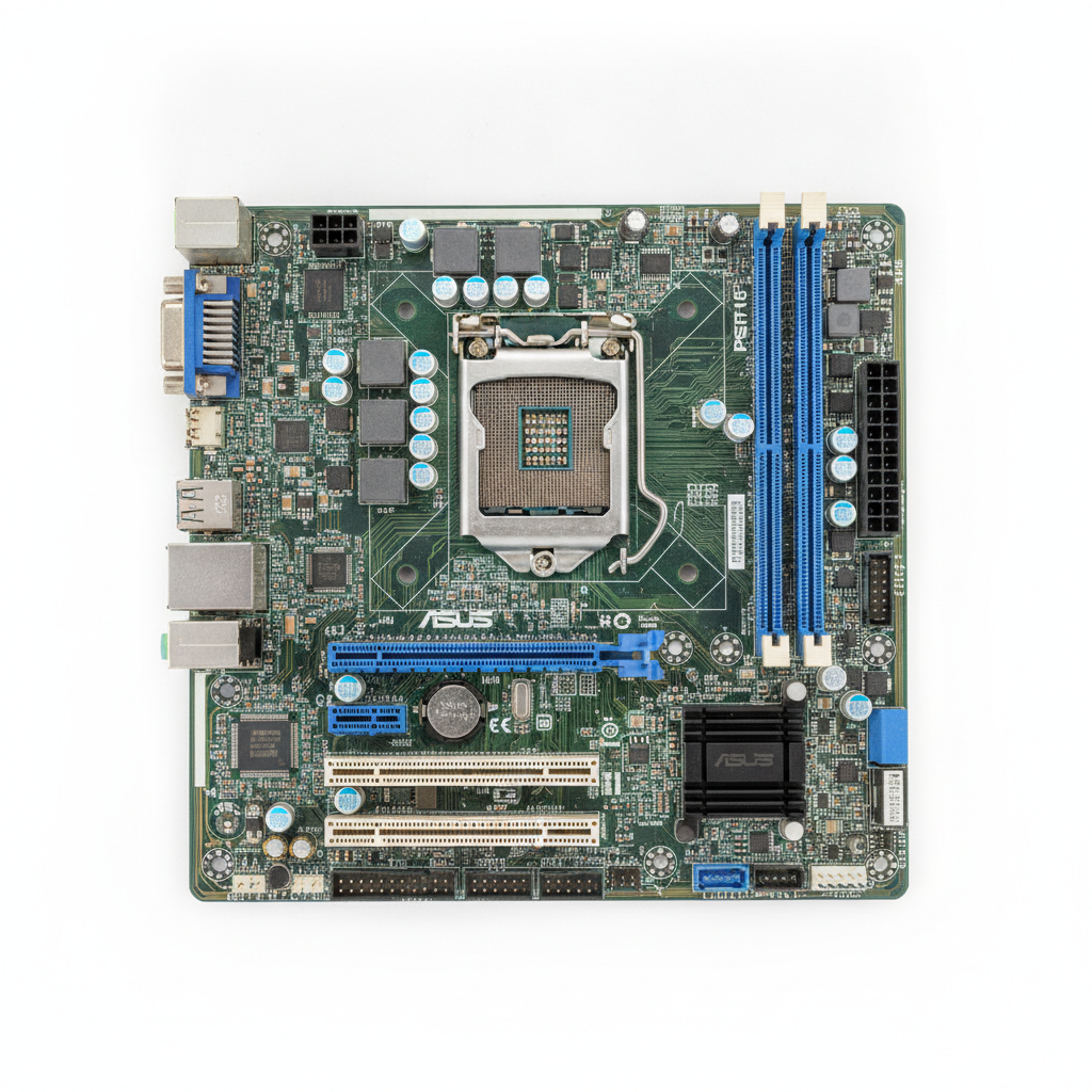 Материнська плата ASUS P8B75-M LE (P8B75-M LE) (Socket 1155, Intel B75, Micro-ATX) Б/в,U1 — Socket 1155: сумісність з процесорами Intel