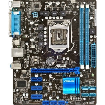 Материнская плата ASUS P8B75-M LE (P8B75-M LE) (Socket 1155, Intel B75, Micro-ATX) Б/у,U1 — Основные разъемы питания 24+4 контакта